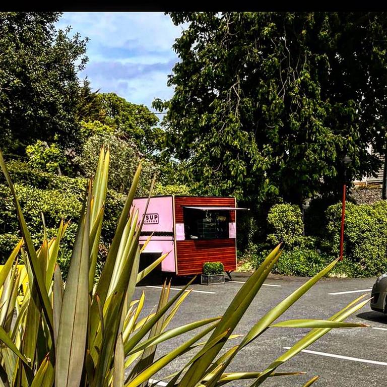SUP Coffee swaps the carpark for the grounds of an evangelical church SUP Coffee swaps the carpark for the grounds of an evangelical church