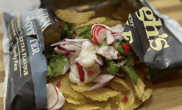 Dublin food truck has done the unthinkable and made a meal out of oyster crisps Dublin food truck has done the unthinkable and made a meal out of oyster crisps