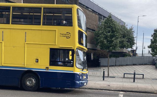 Dublin bus spotted a little lost across the pond in Glasgow Dublin bus spotted a little lost across the pond in Glasgow