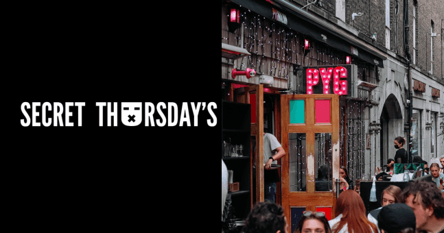 Secret Thursdays at PYG: YOU could win big! Secret Thursdays at PYG: YOU could win big!