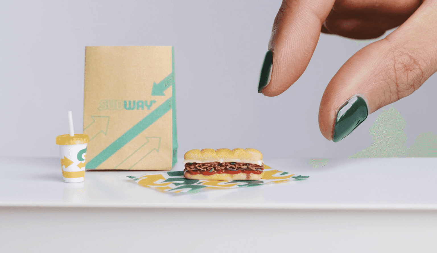 Subway give their sandwiches the Tiny Kitchen treatment with micro-subs