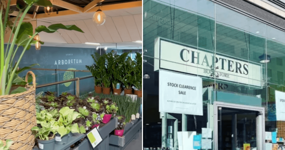 A new café and garden shop has opened within Chapters Bookstore