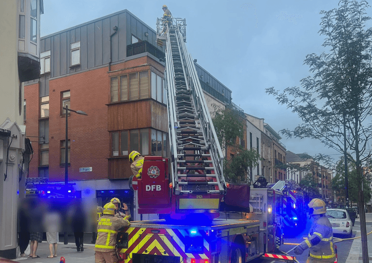 Dublin Fire Brigade called to another fire on Francis Street Dublin Fire Brigade called to another fire on Francis Street