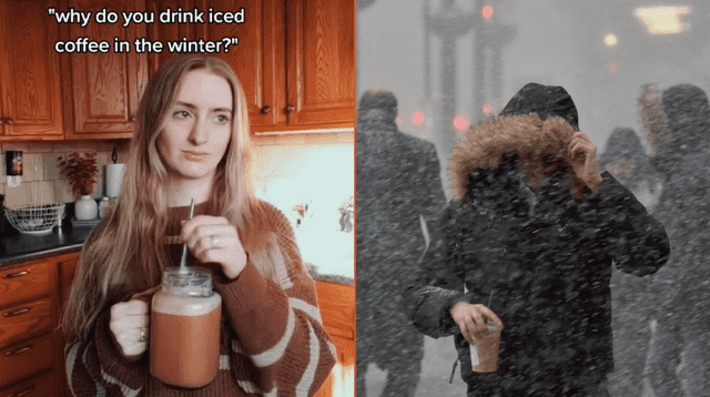 In the depths of winter, many of us are prepared to risk frostbite for an iced latte In the depths of winter, many of us are prepared to risk frostbite for an iced latte