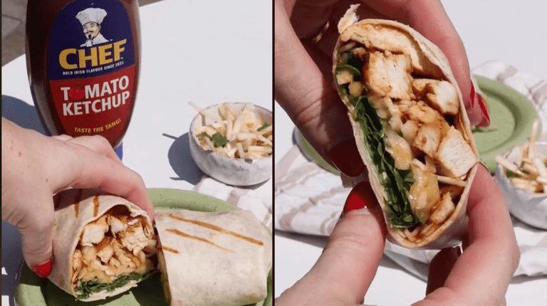 Recipe: This saucy chicken wrap has summer written all over it Recipe: This saucy chicken wrap has summer written all over it