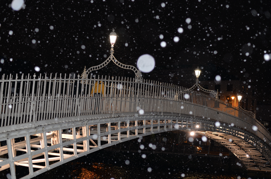 Snow in Dublin