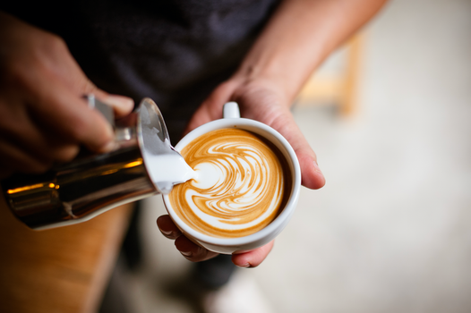 Free coffee at Pearse St restaurant