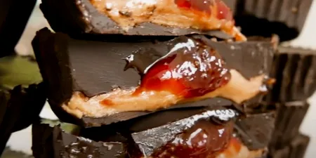 Peanut Butter Jelly Cups are the perfect little treat