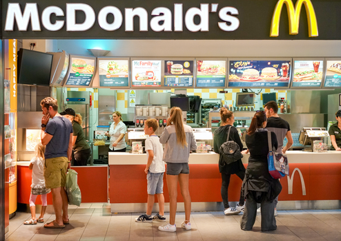 McDonald's walk-in