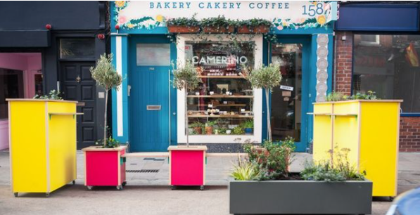 camerino bakery exterior