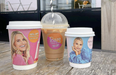 Bare by Póg – coffee with Vogue William’s face on it in her hometown of Howth
