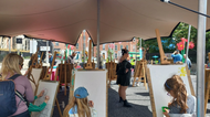 Enjoy art al fresco at this outdoor community celebration and festival in Dublin